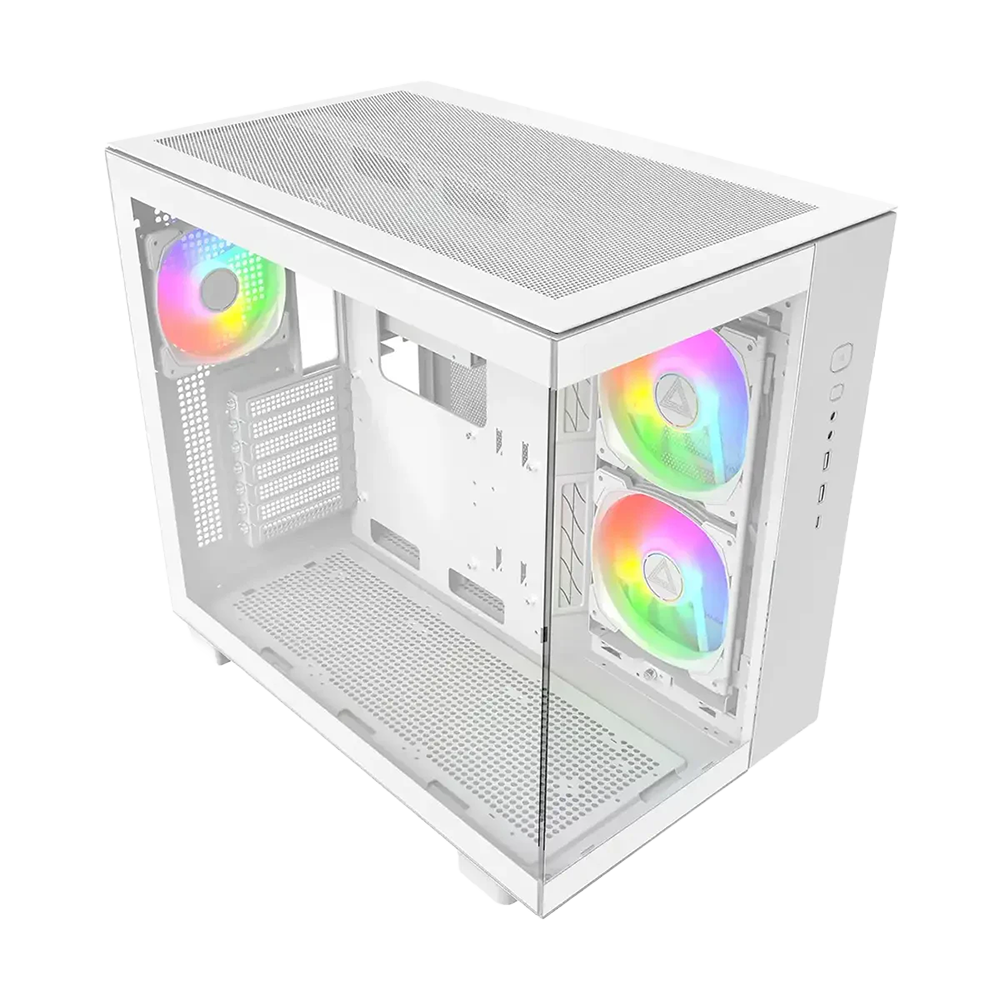 کیس گیمینگ مونتک مدل KING 65 PRO White