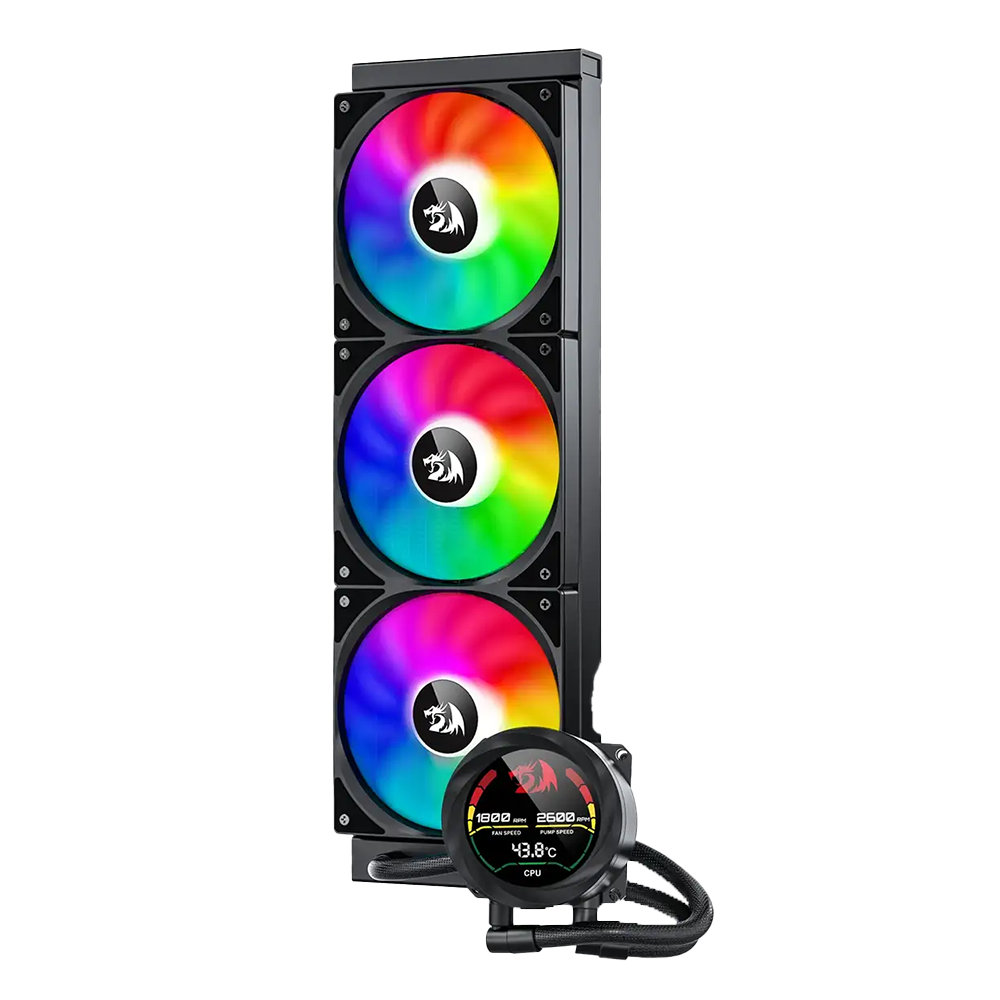 خنک کننده مایع پردازنده ردراگون مدل CCW-1017 360 RGB - تصویر 2