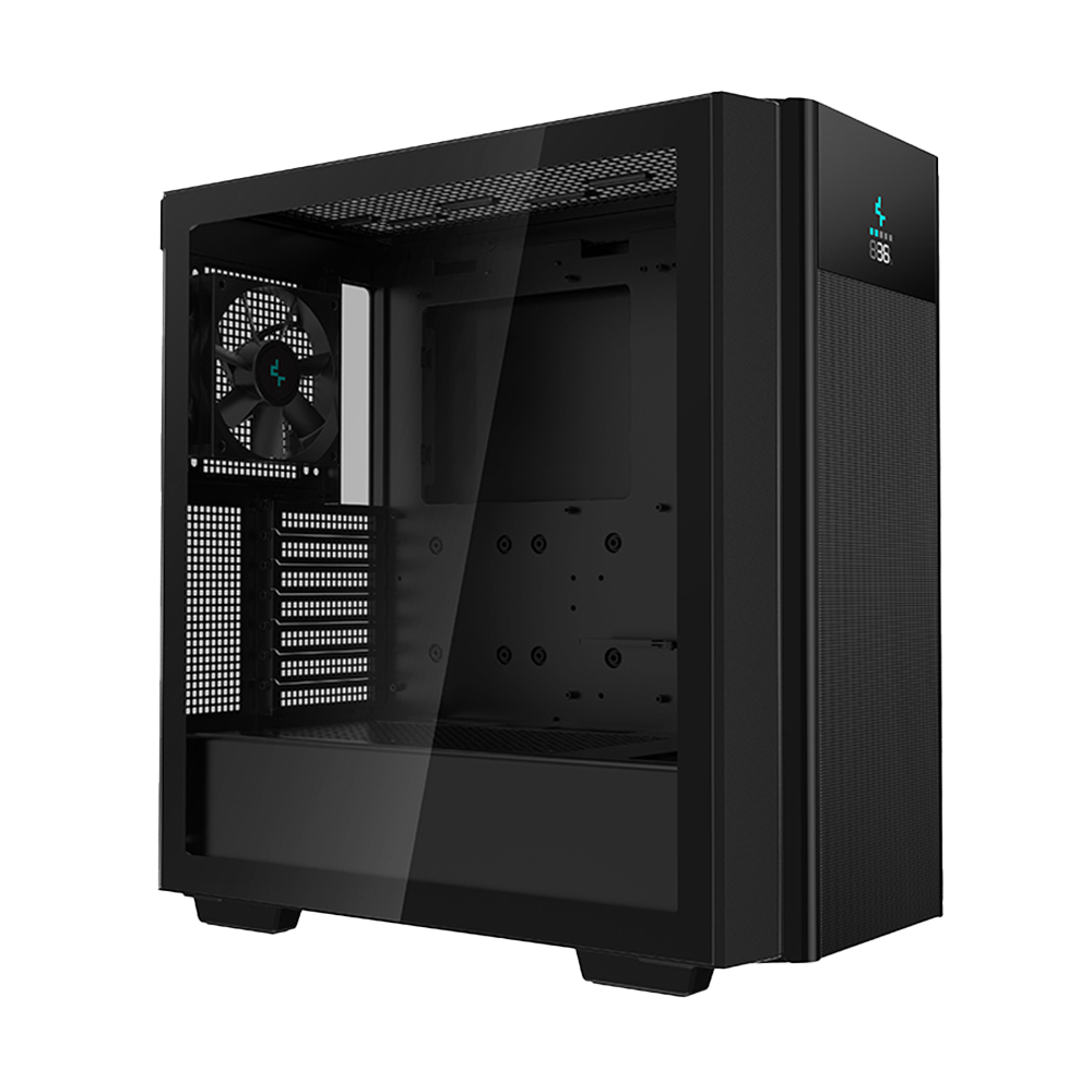 کیس دیپ کول مدل CH510 Mesh Digital Black - تصویر 3