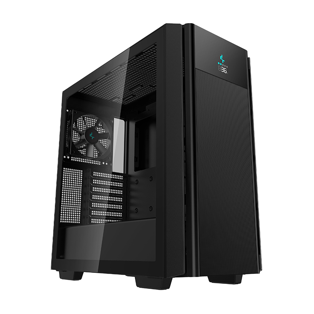 کیس دیپ کول مدل CH510 Mesh Digital Black