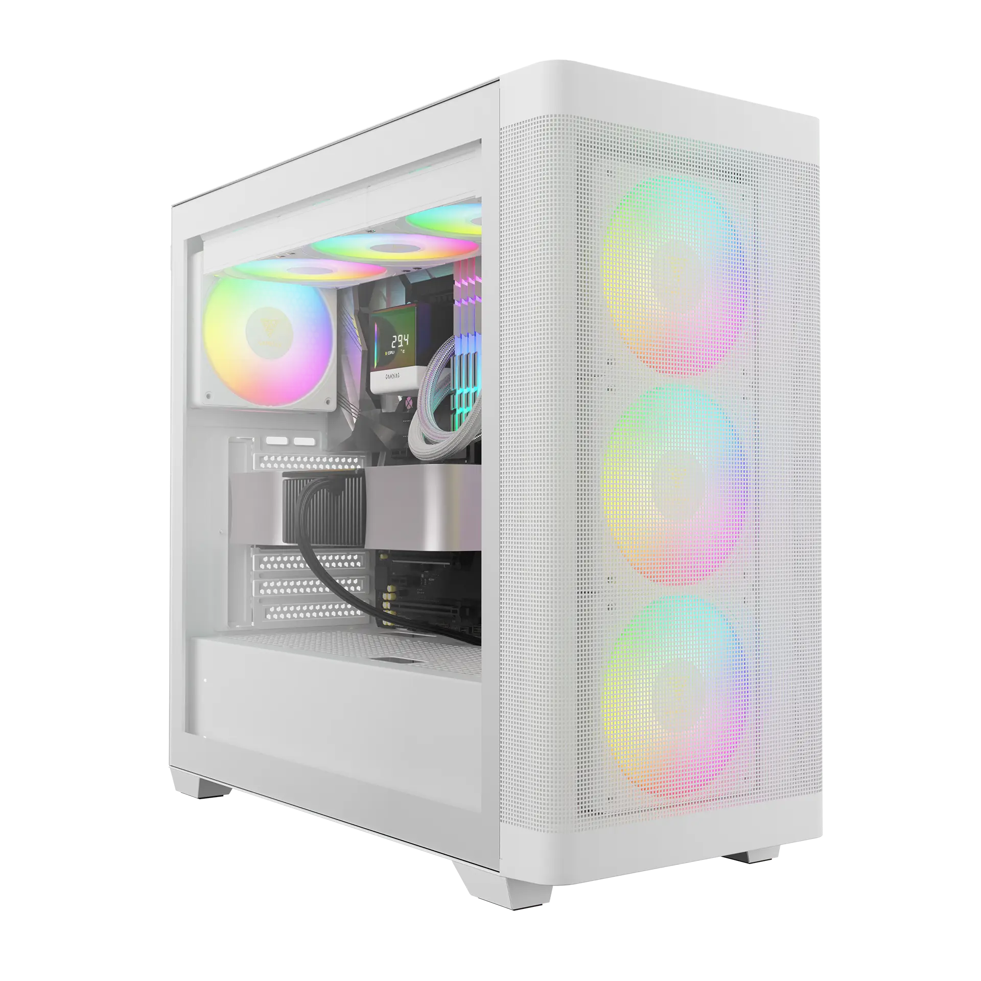 کیس گیمینگ گیم دیاس مدل ATHENA M3 WH