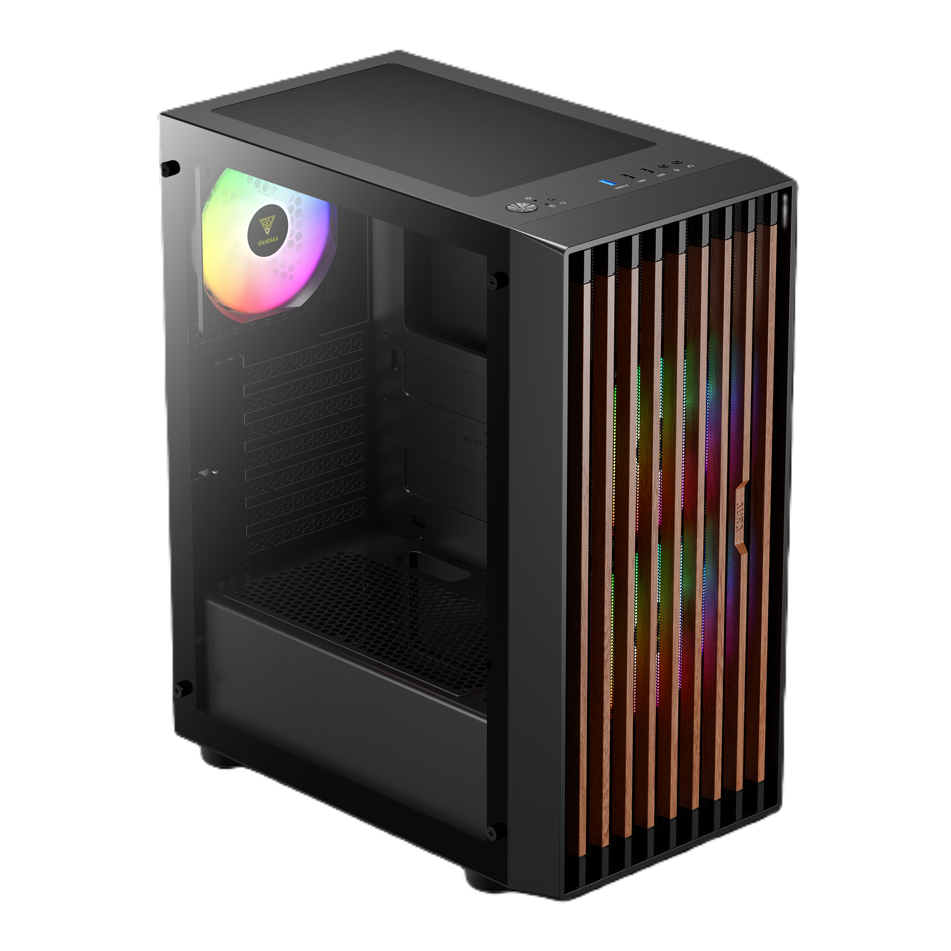 کیس گیمینگ گیم دیاس مدل AURA GC4 - تصویر 5
