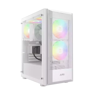 کیس گیمینگ گیم دیاس مدل AURA GC6 White