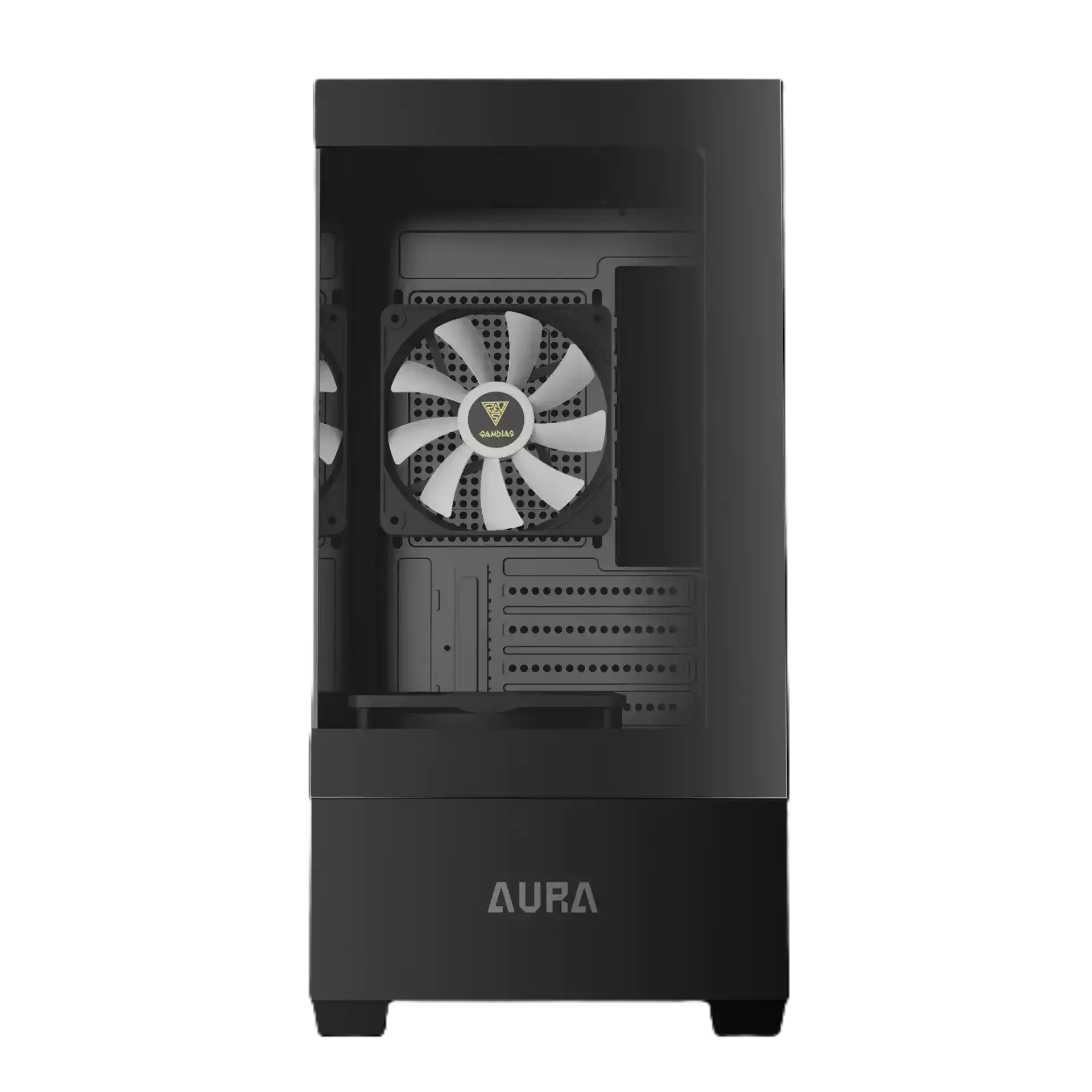کیس گیمینگ گیم دیاس مدل AURA GC9M ARGB Black - تصویر 5