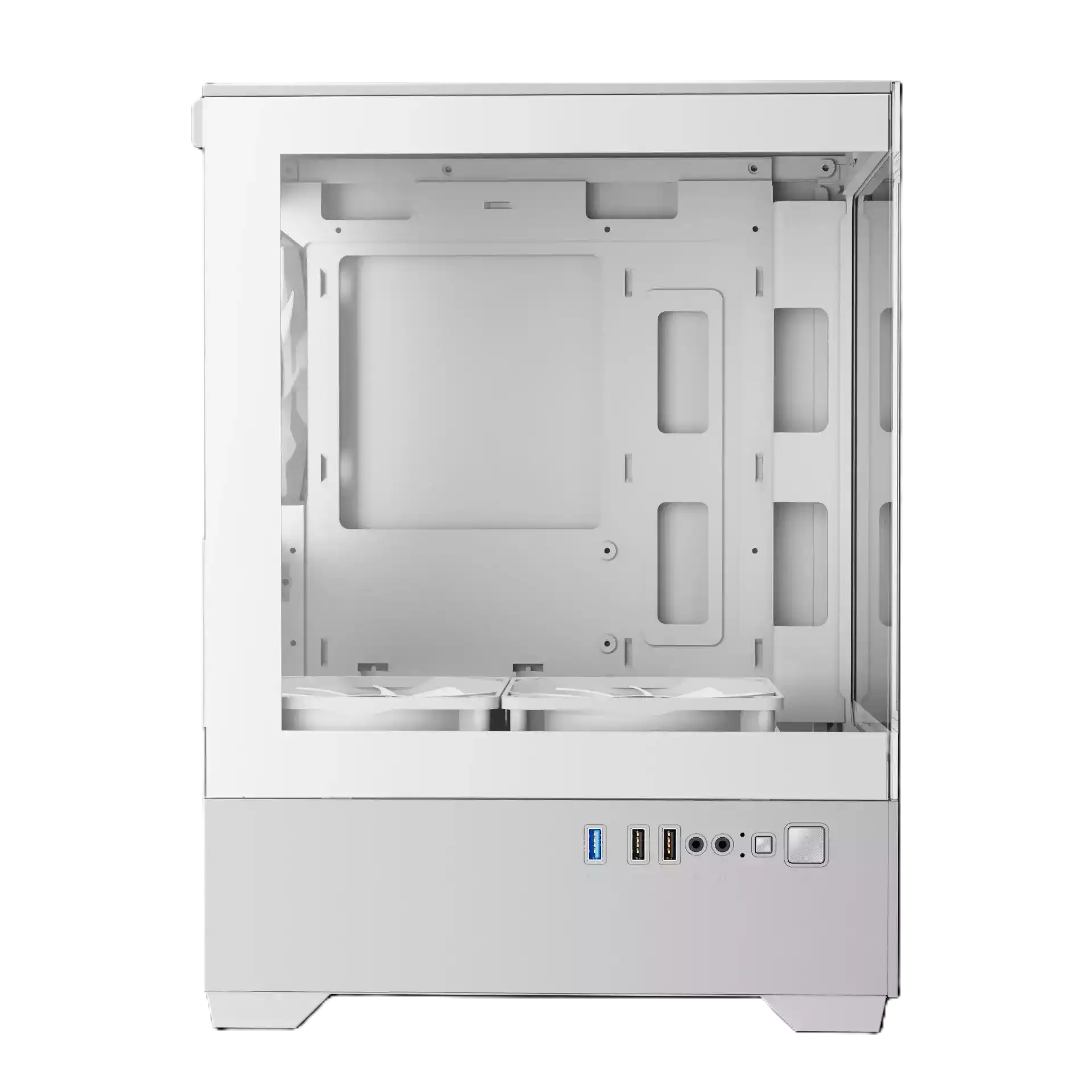 کیس گیمینگ گیم دیاس مدل AURA GC9M ARGB White - تصویر 5