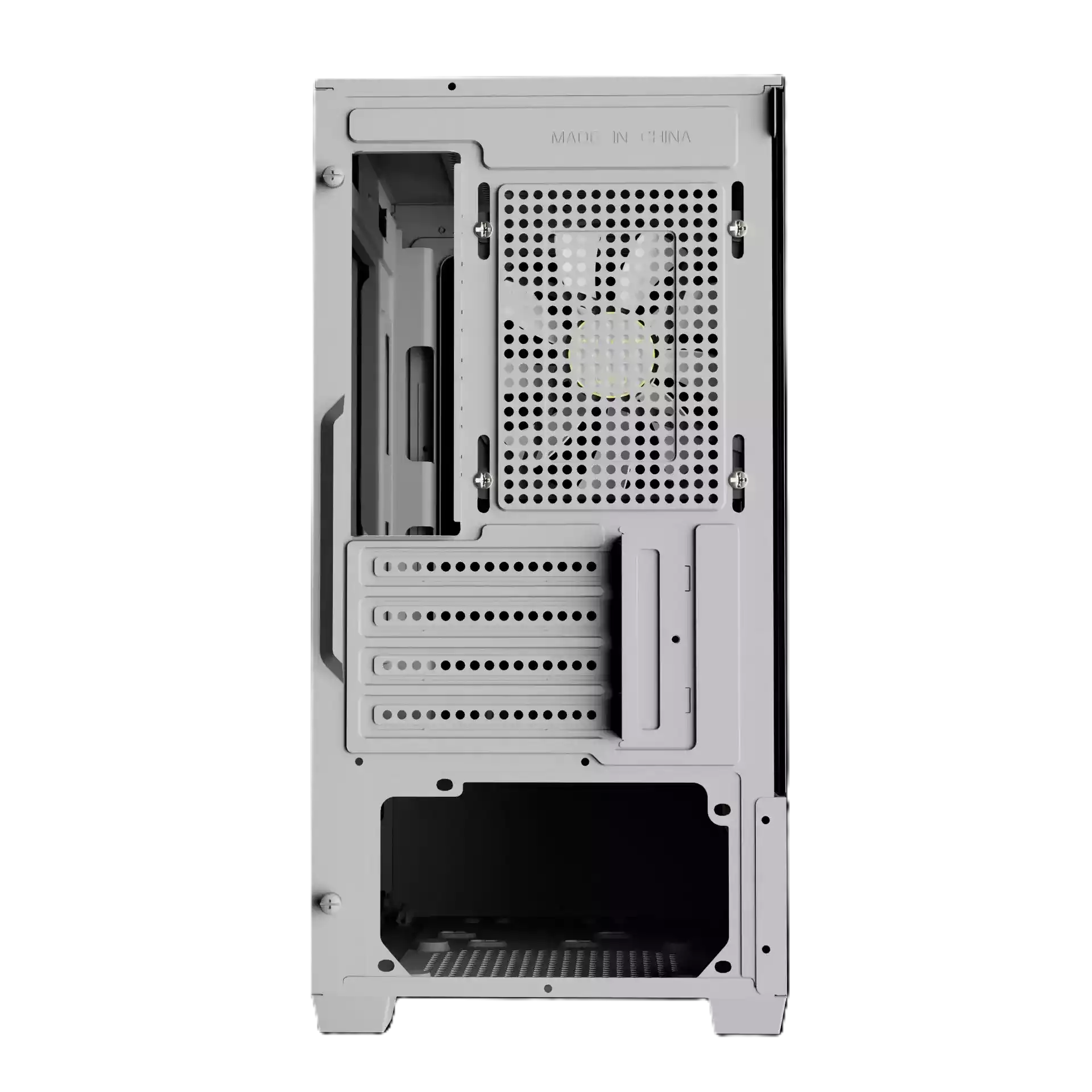 کیس گیمینگ گیم دیاس مدل AURA GC9M ARGB White - تصویر 3