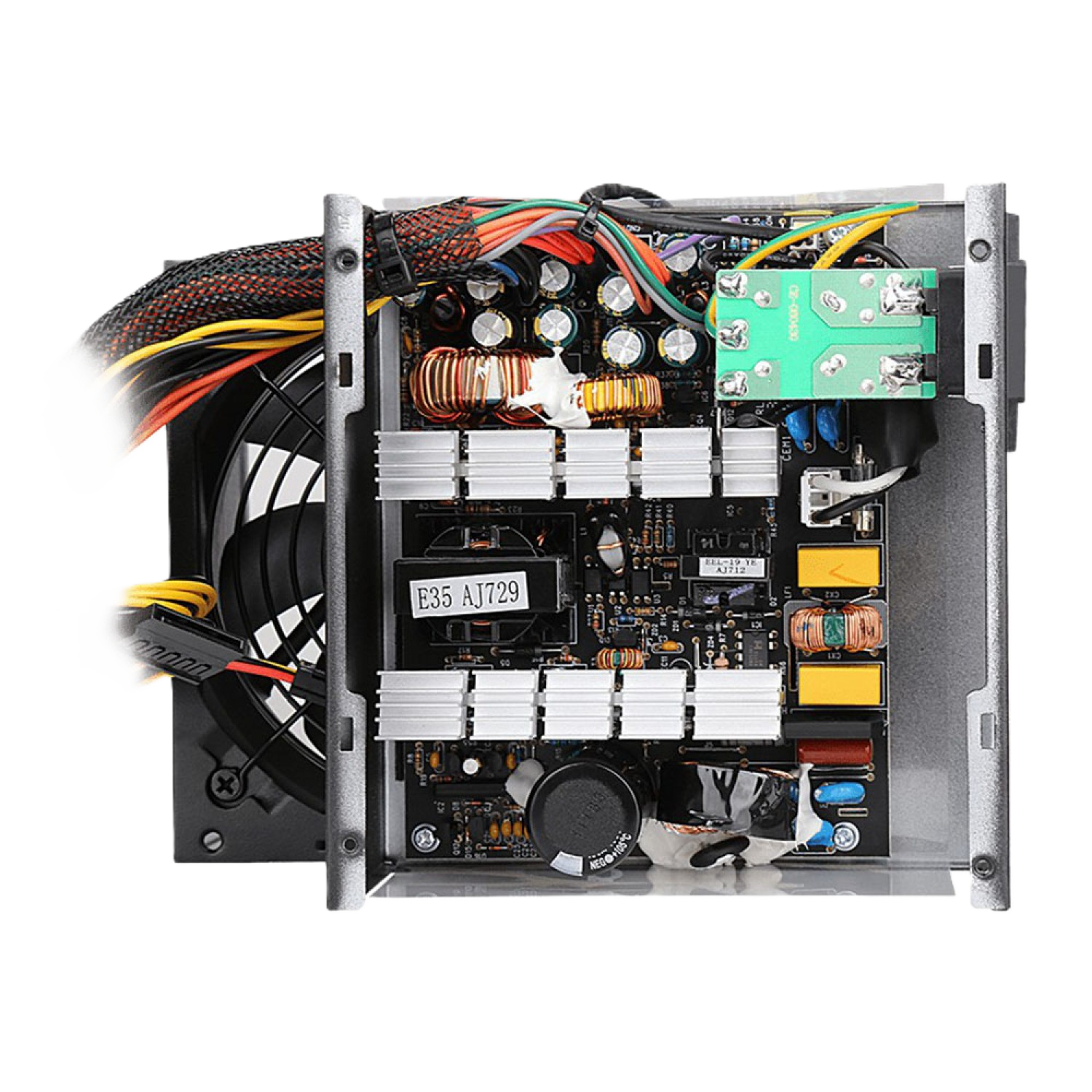 پاور غیر ماژولار اوست مدل AV350-BW 350W - تصویر 2