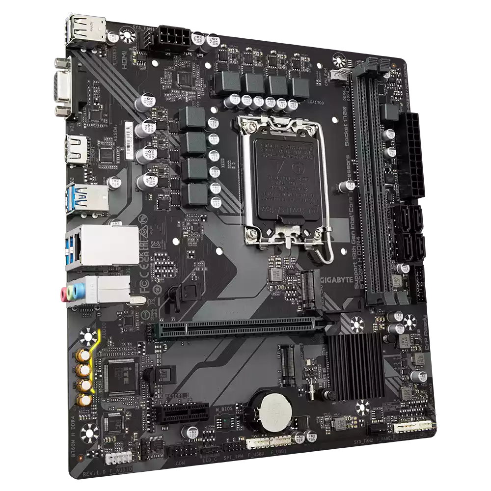 مادربرد گیگابایت مدل B760M H DDR4 (Rev. 1.0) - تصویر 3