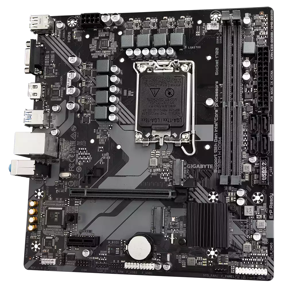 مادربرد گیگابایت مدل B760M H DDR4 (Rev. 1.0) - تصویر 4