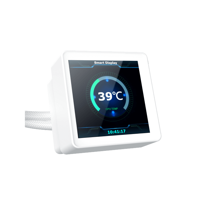 خنک کننده مایع پردازنده زیگماتک مدل Connect 240 Arctic White - تصویر 3