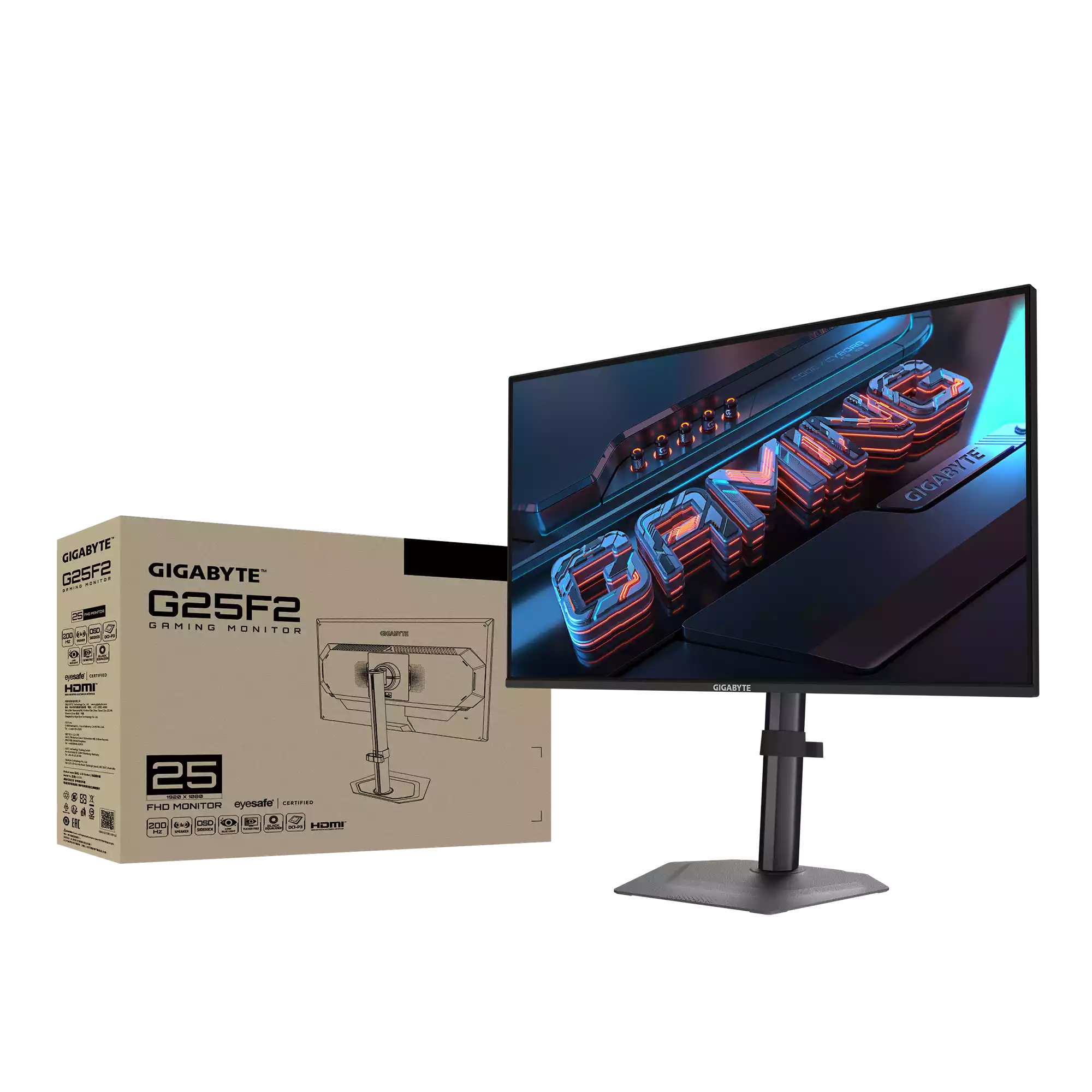 مانیتور گیمینگ گیگابایت 25 اینچ مدل G25F2 - تصویر 10