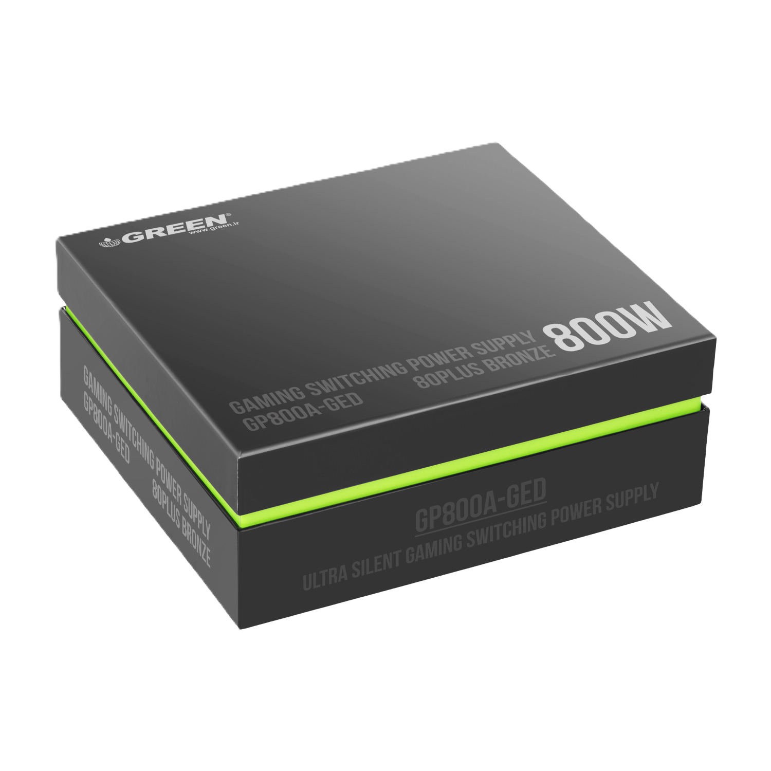پاور غیر ماژولار گرین مدل GP800A-GED 800W - تصویر 8