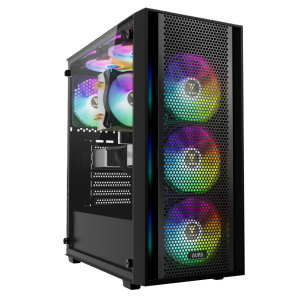 کیس گیمینگ گیم دیاس مدل AURA GC2 Elite BK ARGB