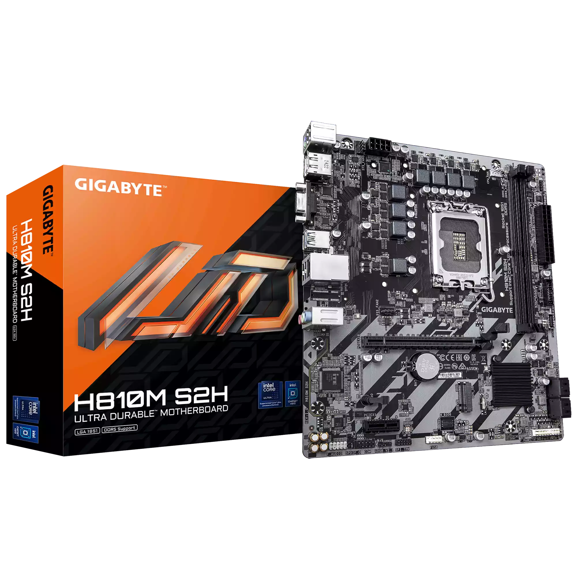 مادربرد گیگابایت مدل H810M S2H (Rev. 1.1) DDR5