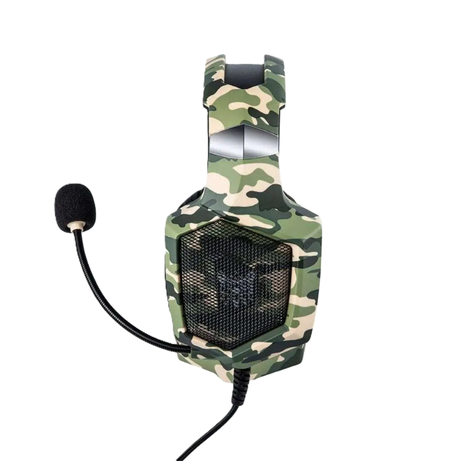 هدست با سیم اونیکوما مدل K8 Camouflage Green - تصویر 3