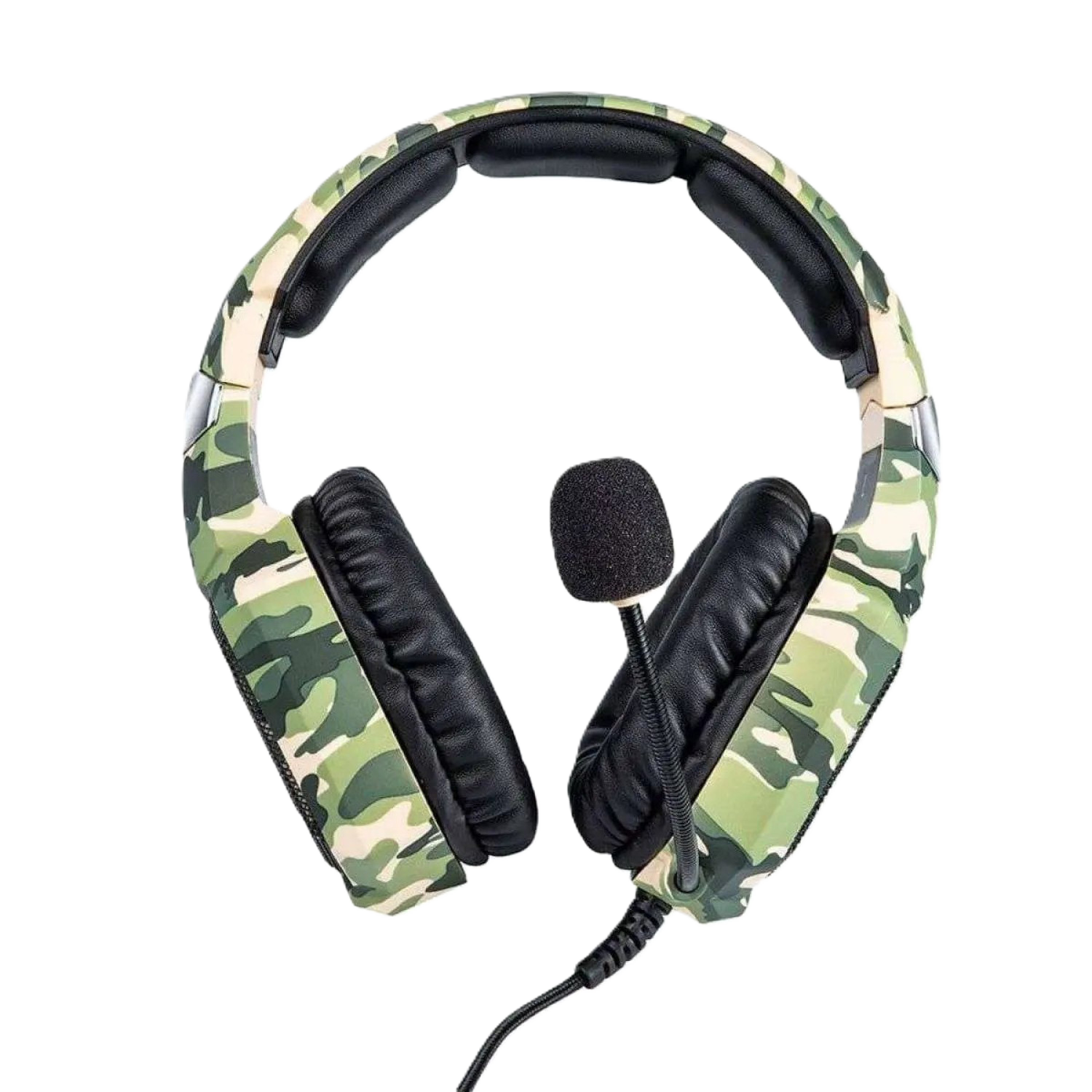 هدست با سیم اونیکوما مدل K8 Camouflage Green - تصویر 4