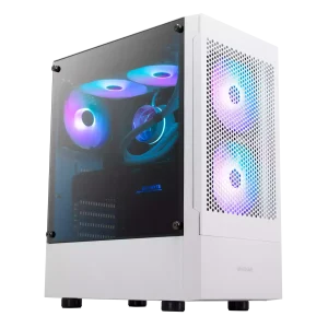 کیس گیمینگ گیم دیاس مدل TALOS E3 MESH White