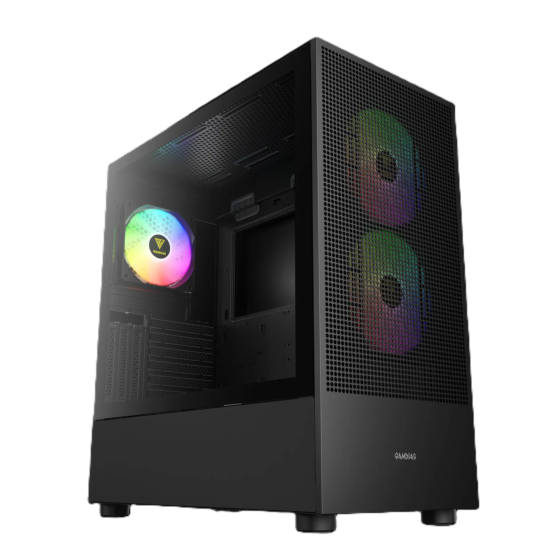 کیس گیمینگ گیم دیاس مدل TALOS M3 MESH Black - تصویر 8