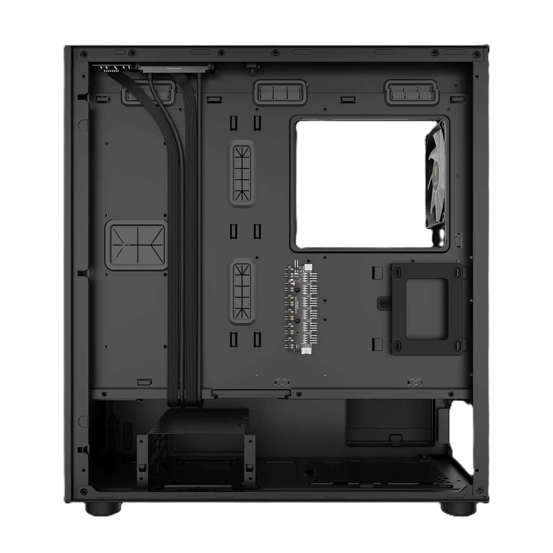 کیس گیمینگ گیم دیاس مدل TALOS M3 MESH Black - تصویر 3