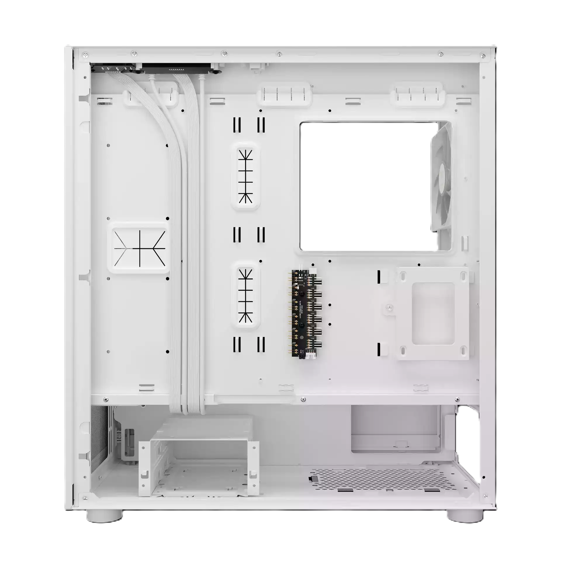 کیس گیمینگ گیم دیاس مدل TALOS M3 MESH White - تصویر 4