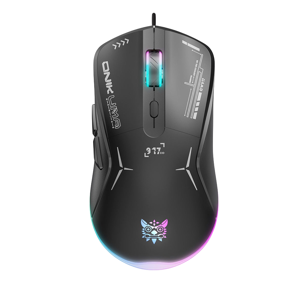 موس با سیم اونیکوما مدل CW917 RGB Black