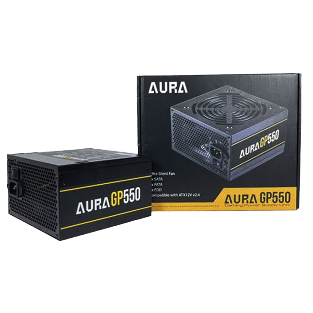 پاور غیر ماژولار گیم دیاس مدل AURA GP550 550W