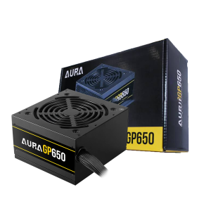 پاور غیر ماژولار گیم دیاس مدل AURA GP650 650W