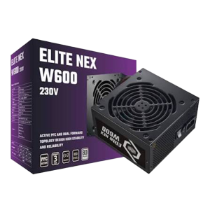 پاور غیر ماژولار کولرمستر مدل ELITE NEX White 600W