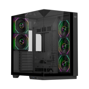 کیس گیمینگ اوست مدل AQ5 TG BLACK