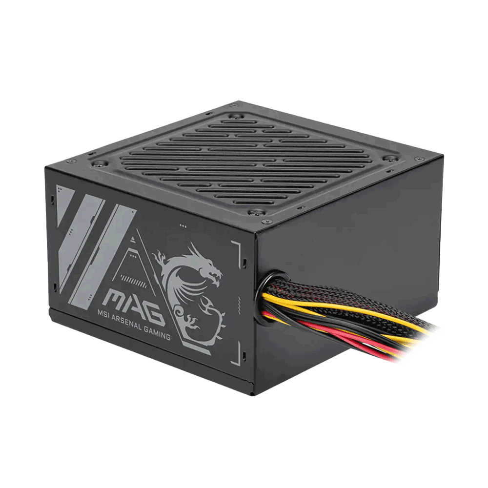 کیس و پاور گیمینگ ام اس آی مدل MAG FORGE M100A + MAG A500N-H - تصویر 4