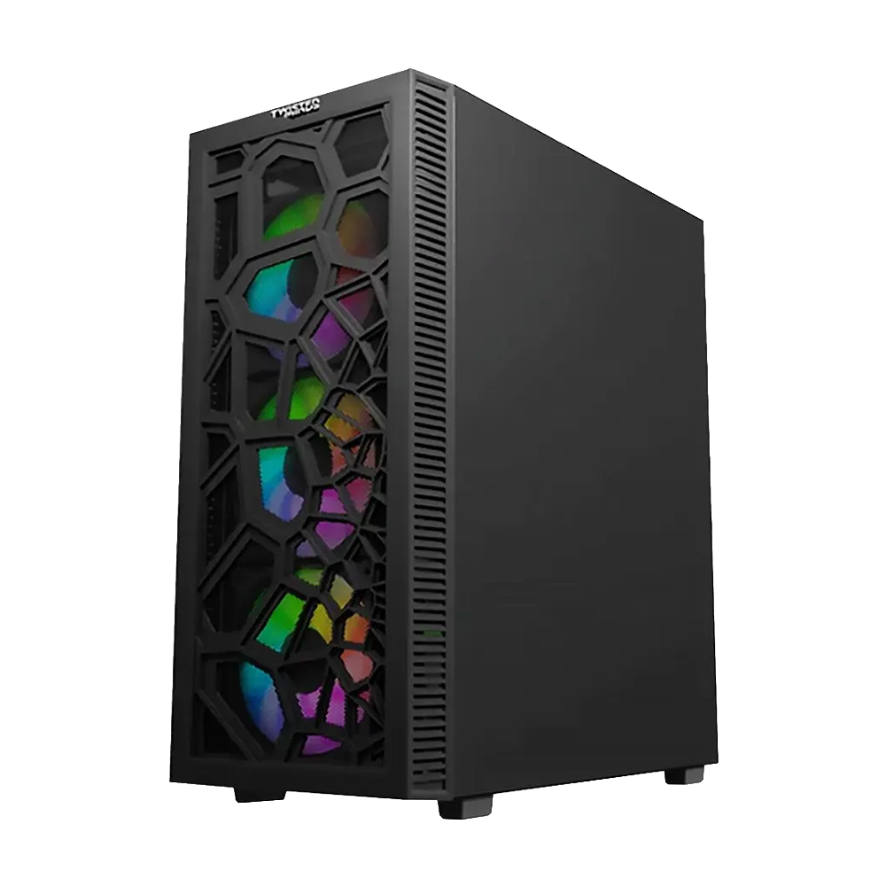 کیس گیمینگ تویستد مایندز مدل Spider Black - تصویر 2