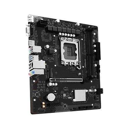 مادربرد ازراک مدل H610M-HDV/M.2+ DDR5 Black - تصویر 2