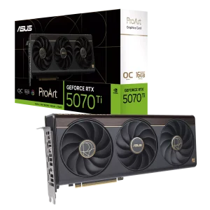 کارت گرافیک ایسوس مدل ProArt GeForce RTX 5070 Ti OC Edition 16GB GDDR7