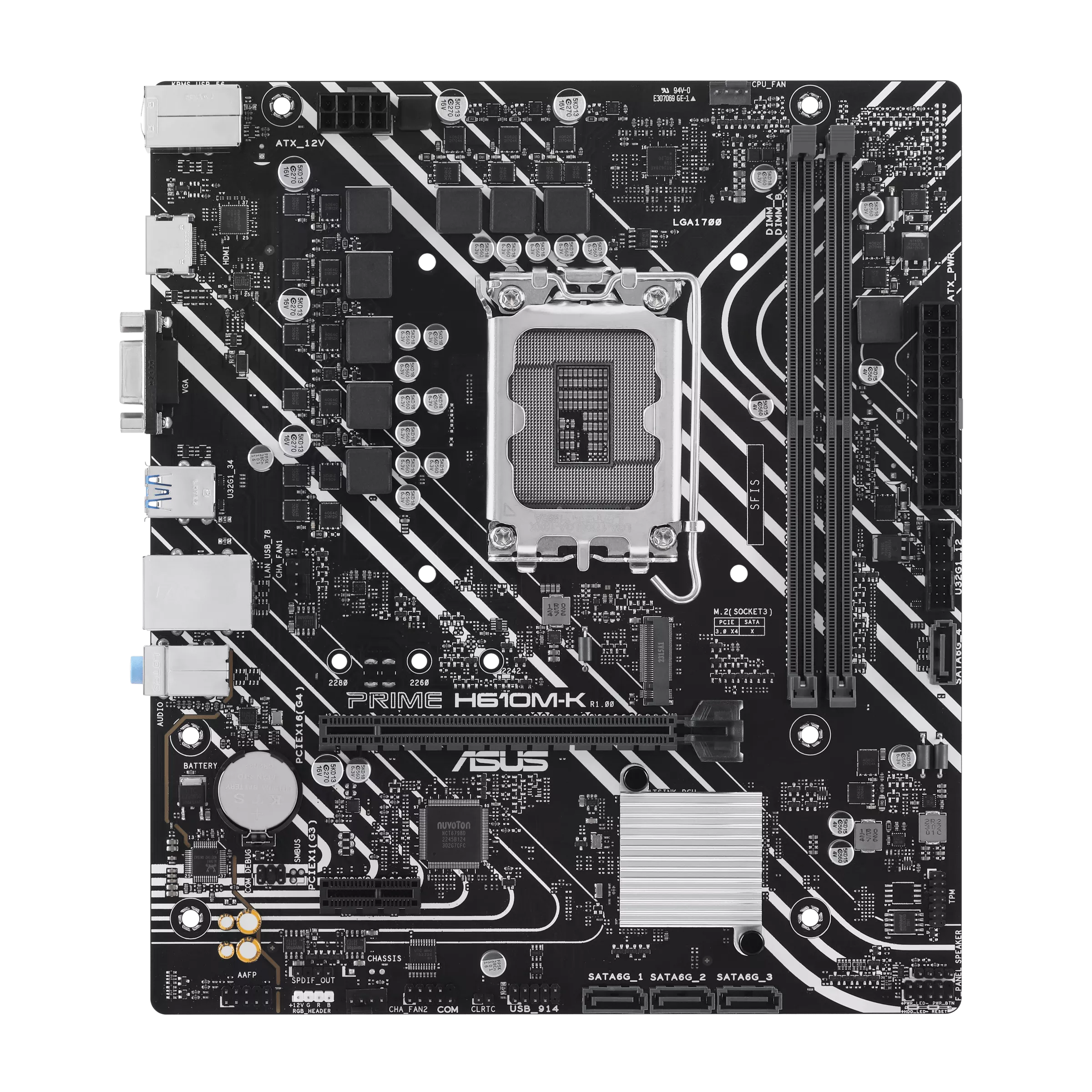 مادربرد ایسوس مدل PRIME H610M-K DDR5 - تصویر 7