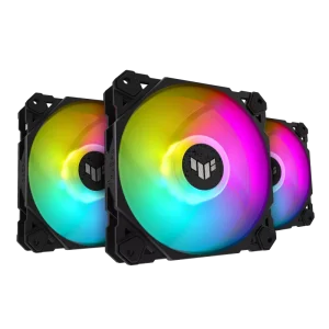 خنک کننده بادی ایسوس مدل TUF Gaming TF120 ARGB Black بسته 3 عددی