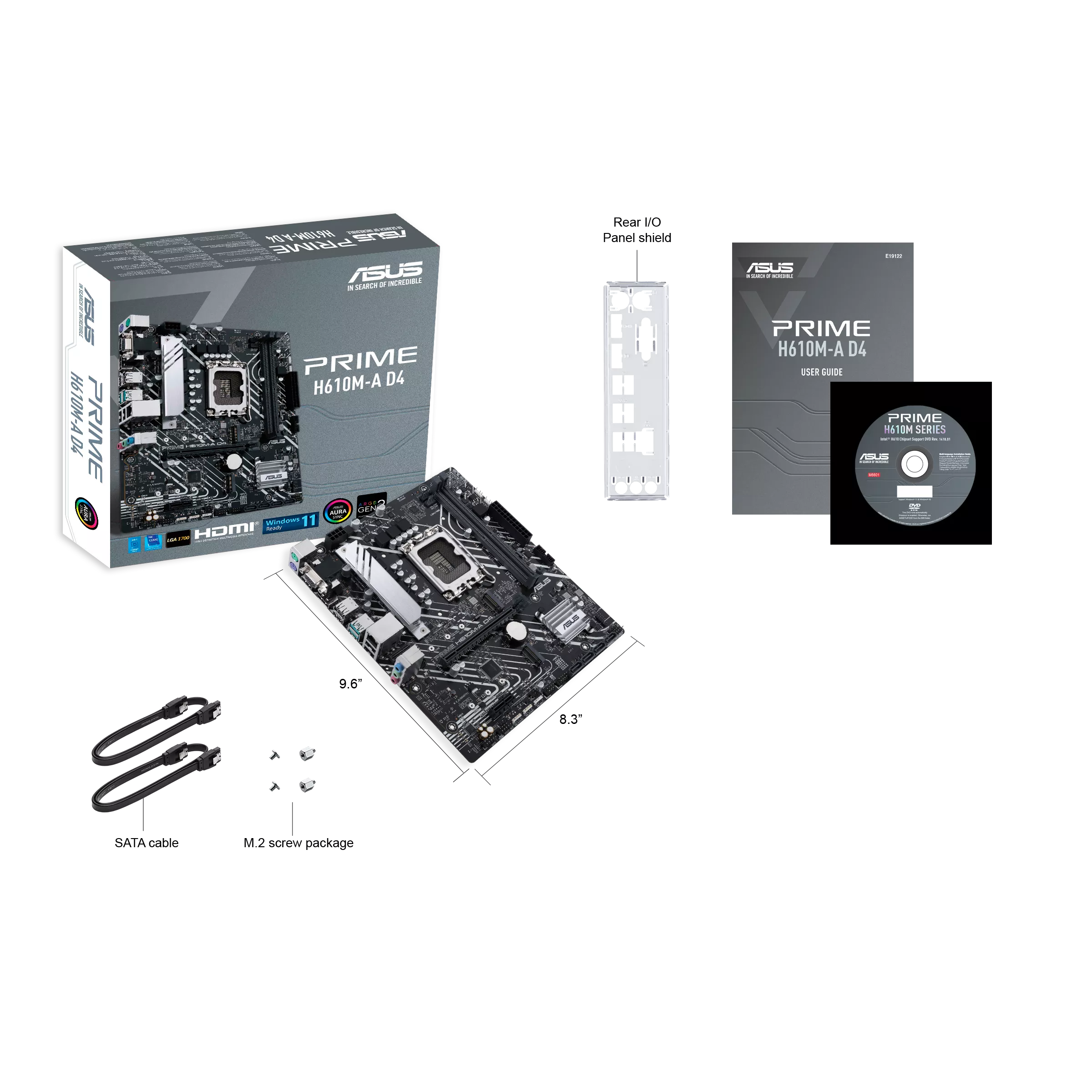 مادربرد ایسوس مدل PRIME H610M-A DDR4 - تصویر 2