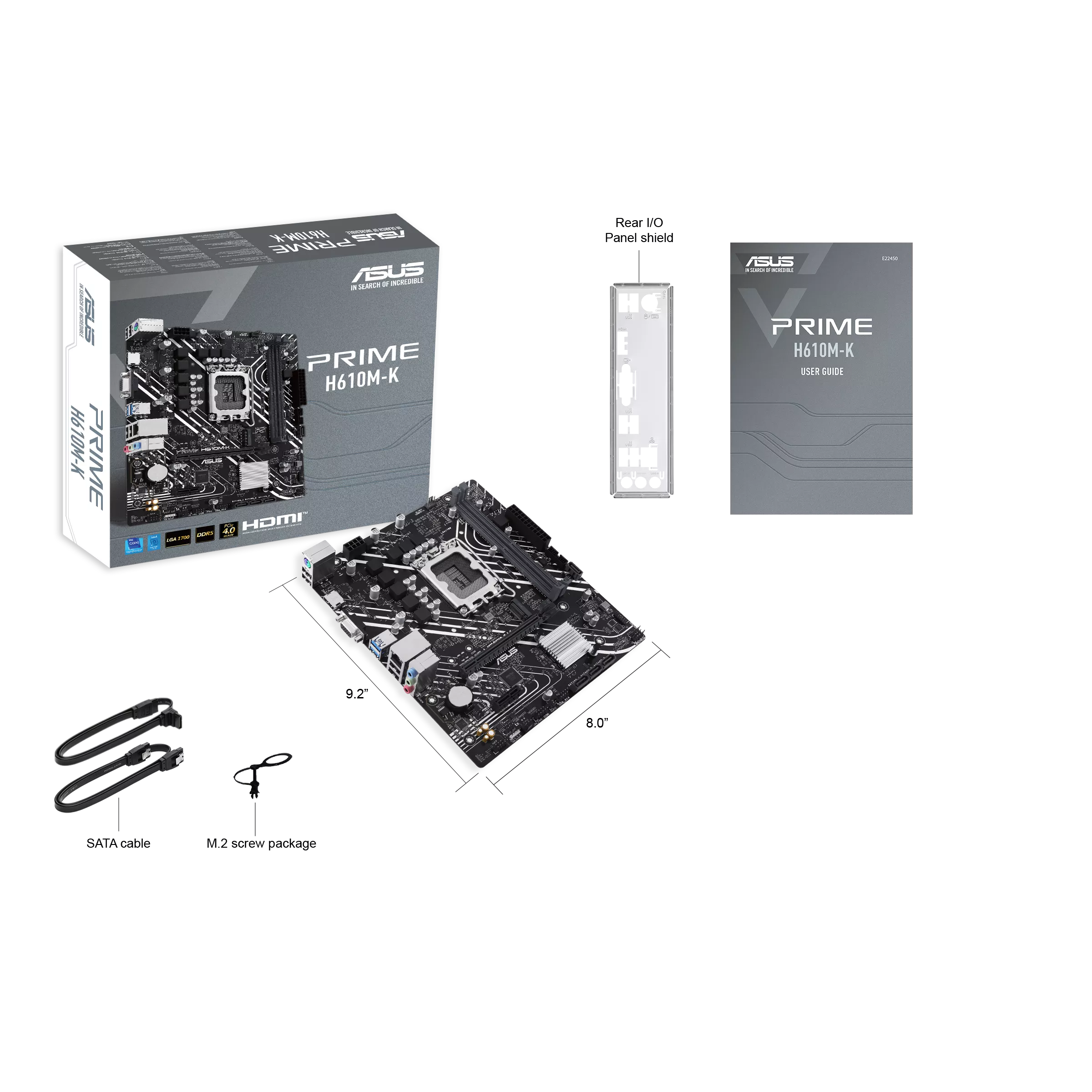 مادربرد ایسوس مدل PRIME H610M-K DDR5 - تصویر 2