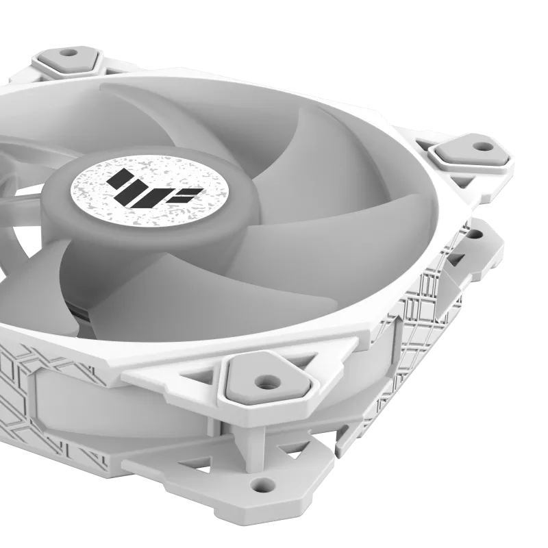 خنک کننده بادی ایسوس مدل TUF Gaming TF120 ARGB White بسته 3 عددی - تصویر 4