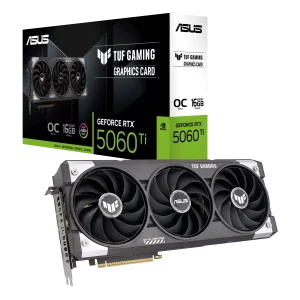 کارت گرافیک ایسوس مدل TUF Gaming GeForce RTX 5060 Ti 16GB GDDR7 OC Edition