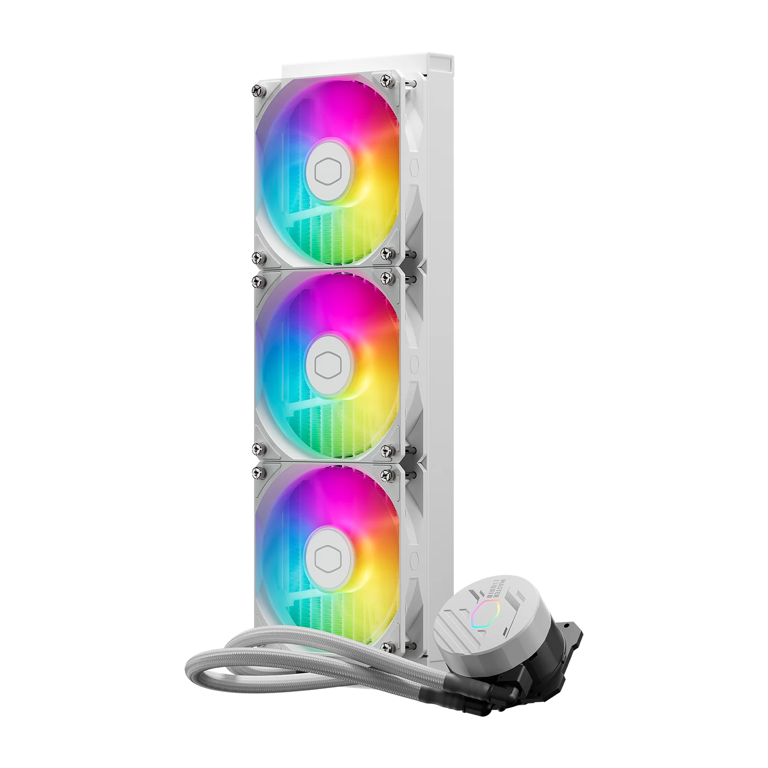 خنک کننده مایع پردازنده کولر مستر مدل MasterLiquid ML360L Core ARGB White - تصویر 2