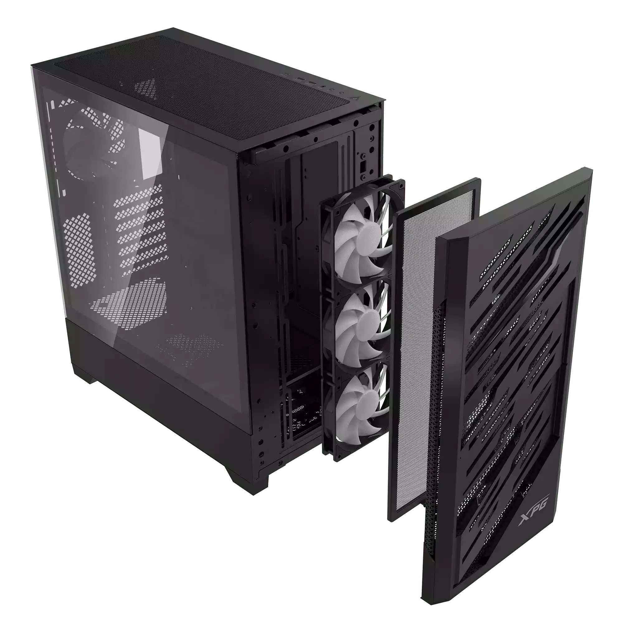 کیس گیمینگ ای دیتا مدل XPG STARKER AIR BTF Black - تصویر 2
