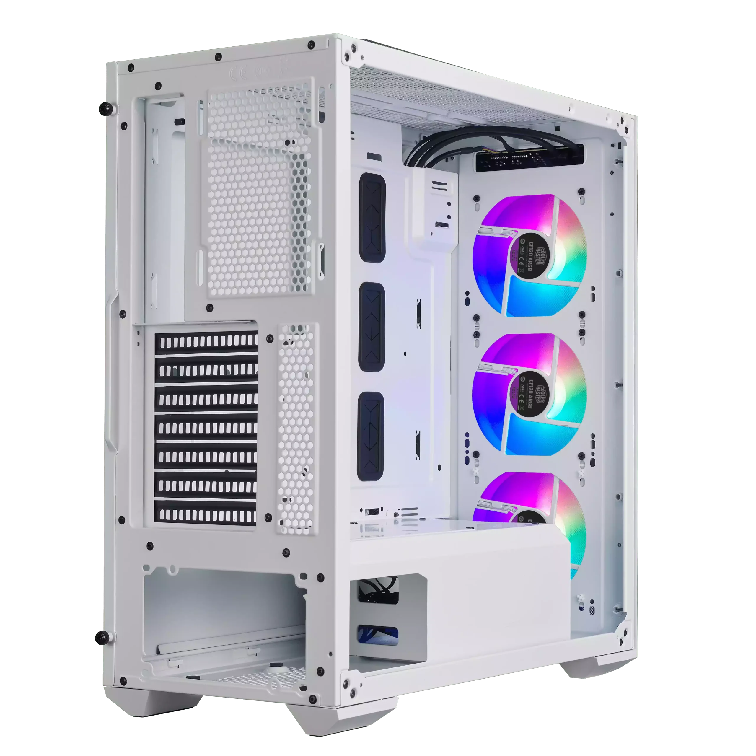 کیس کولر مستر مدل TD500 MECH V2 White - تصویر 2