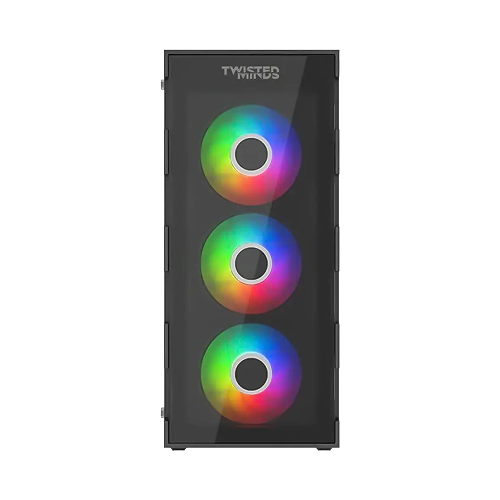کیس گیمینگ تویستد مایندز مدل Titan Glass Black - تصویر 2