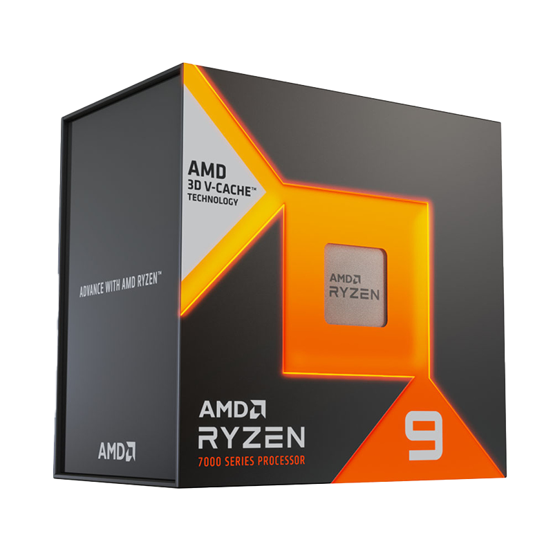 پردازنده ای ام دی مدل Ryzen 9 7900X3D با باکس