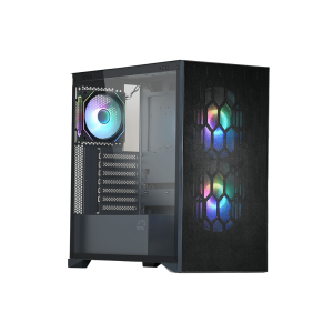 کیس گیمینگ تسکو مدل GC4508 Thunderwave Black