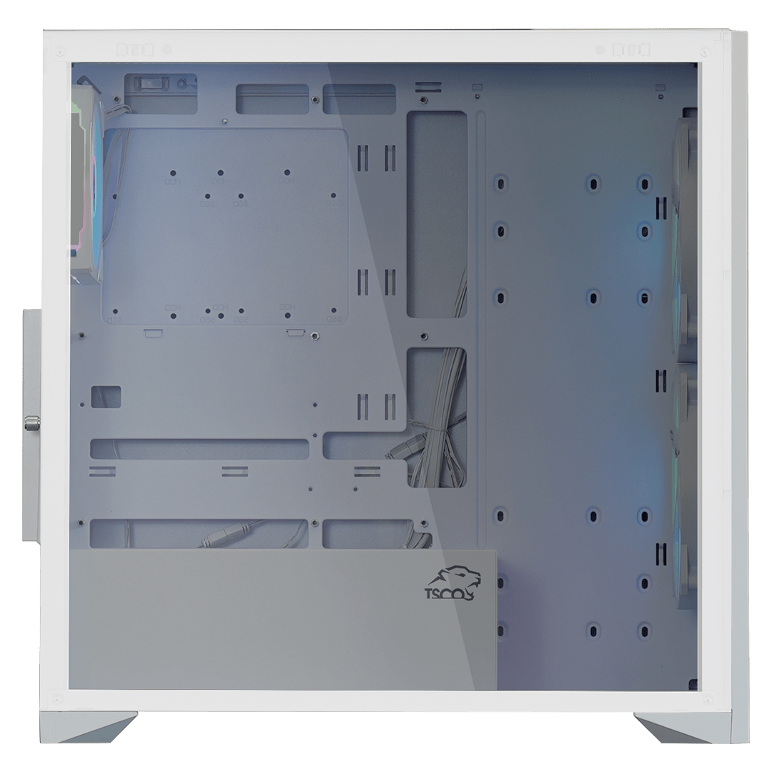 کیس گیمینگ تسکو مدل GC4508 Thunderwave White - تصویر 13