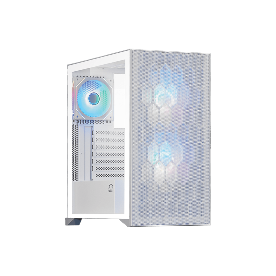 کیس گیمینگ تسکو مدل GC4508 Thunderwave White