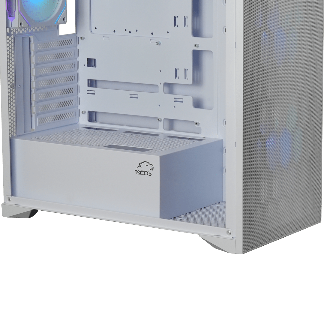 کیس گیمینگ تسکو مدل GC4508 Thunderwave White - تصویر 7