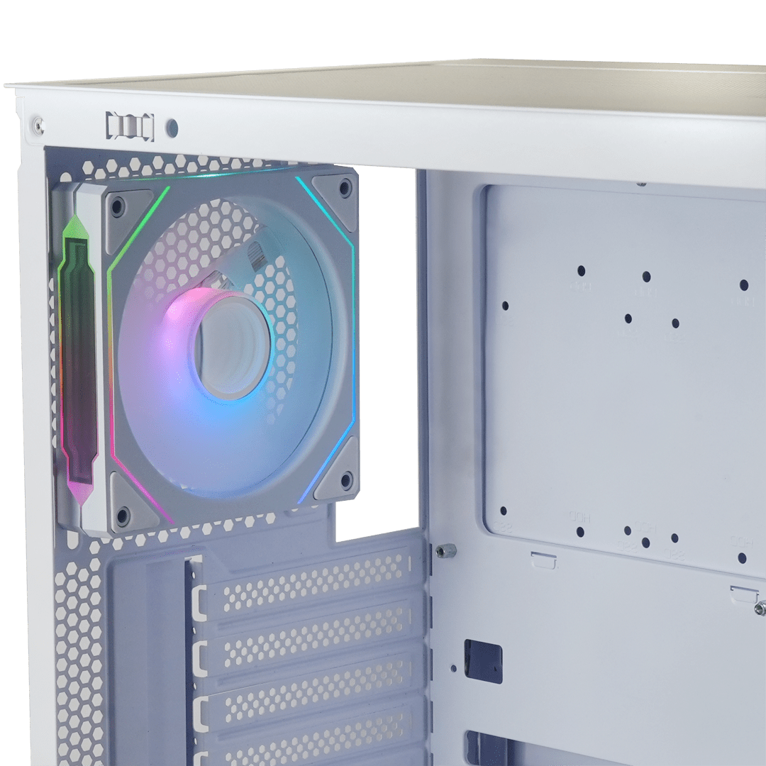 کیس گیمینگ تسکو مدل GC4508 Thunderwave White - تصویر 6