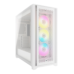 کیس گیمینگ کورسیر مدل iCUE 5000D RGB AIRFLOW White
